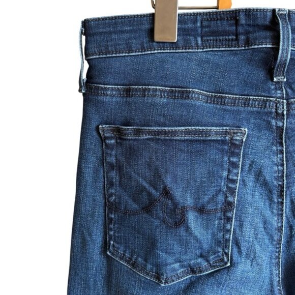 AG The Farrah High Rise Skinny Denim Jeans Blue W29 - Picture 10 of 13